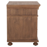 SAFAVIEH Couture Farzaneh 3-Drawer Wood Nightstand