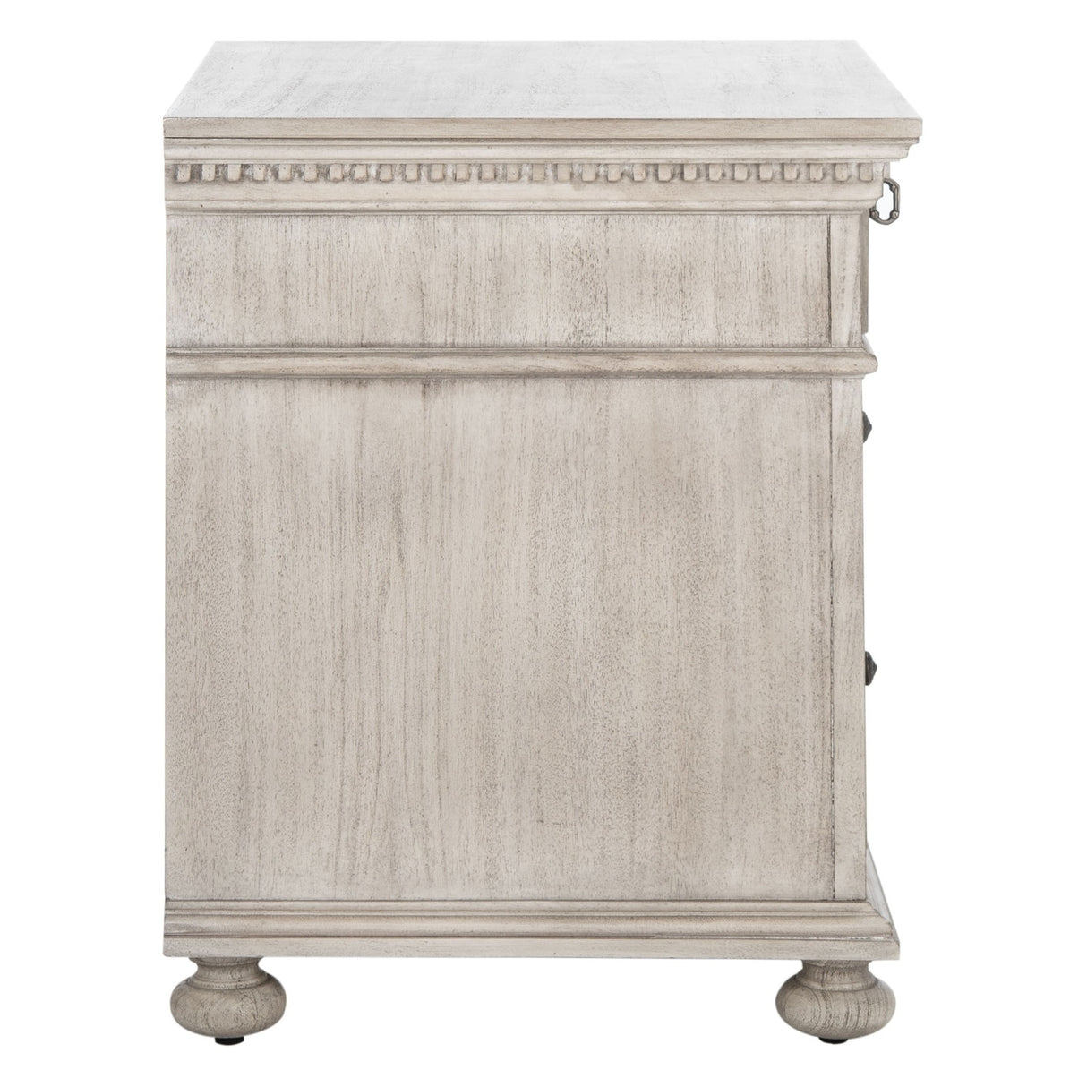 SAFAVIEH Couture Farzaneh 3-Drawer Wood Nightstand