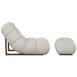 SAFAVIEH Couture Fenix Lounge Chair & Ottoman - 32Wx52Dx34H