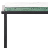 SAFAVIEH Couture Ferguson Cast Glass Accent Table - 14Wx10Dx21H