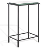 SAFAVIEH Couture Ferguson Cast Glass Accent Table - 14Wx10Dx21H