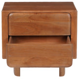 SAFAVIEH Couture Finley 2 Drawer Wood Nightstan