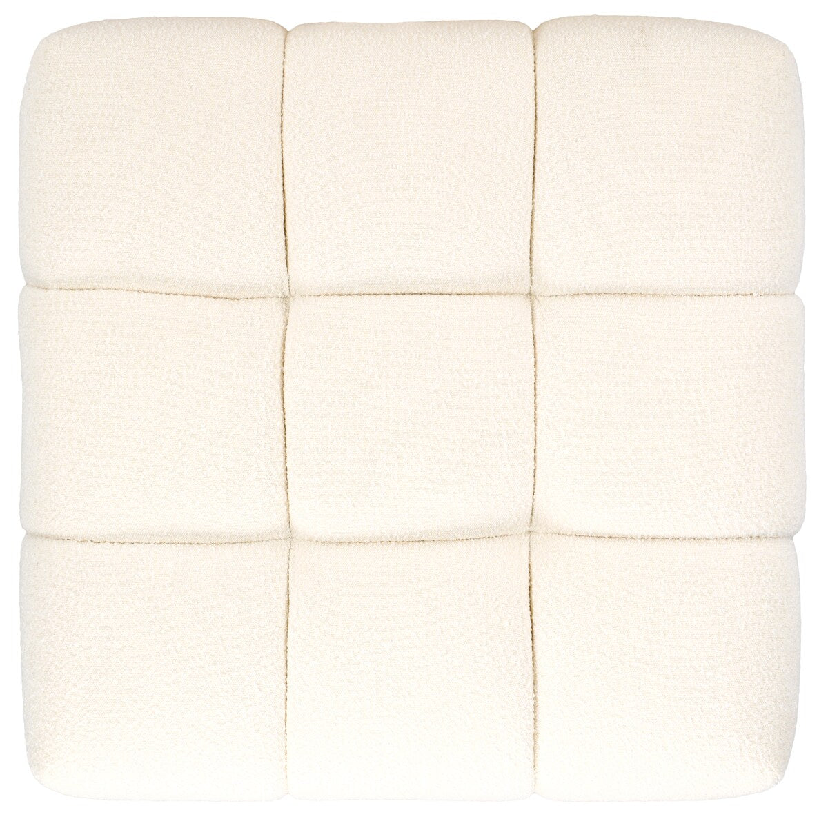 SAFAVIEH Couture Florinda Boucle Tufted Ottoman