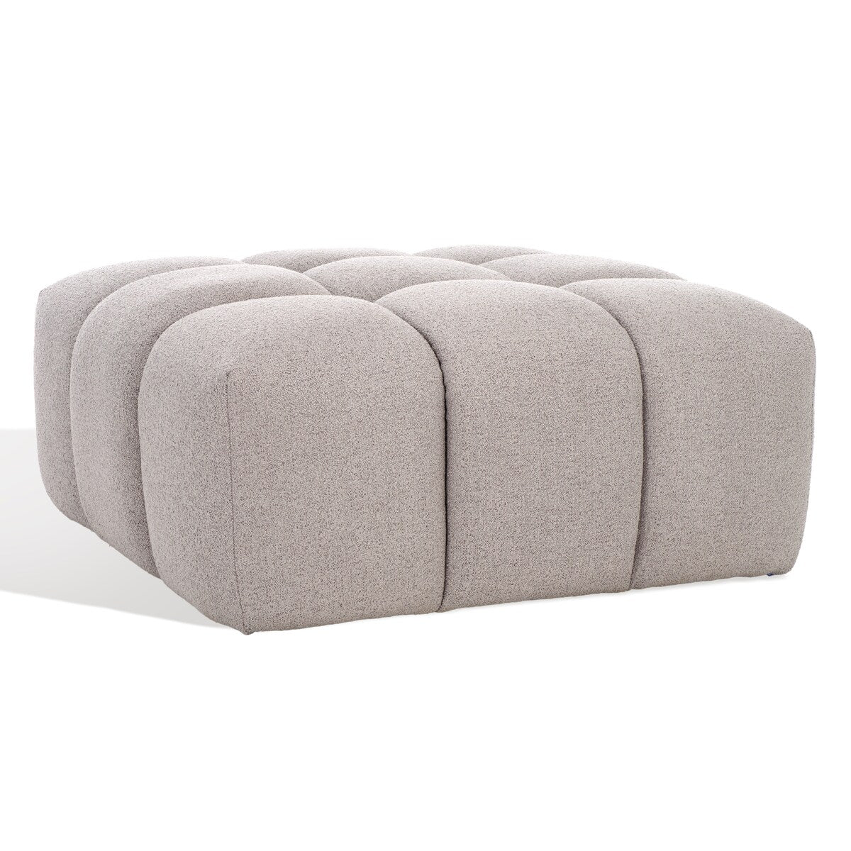 SAFAVIEH Couture Florinda Boucle Tufted Ottoman