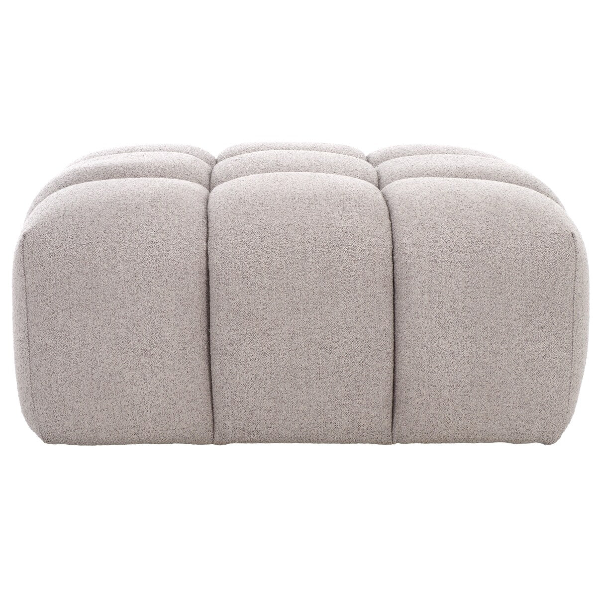 SAFAVIEH Couture Florinda Boucle Tufted Ottoman