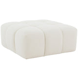 SAFAVIEH Couture Florinda Boucle Tufted Ottoman