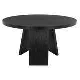 SAFAVIEH Couture Francelina 54" Wood Dining Table - 54 In W x 54 In D x 30 In H - 54Wx54Dx30H