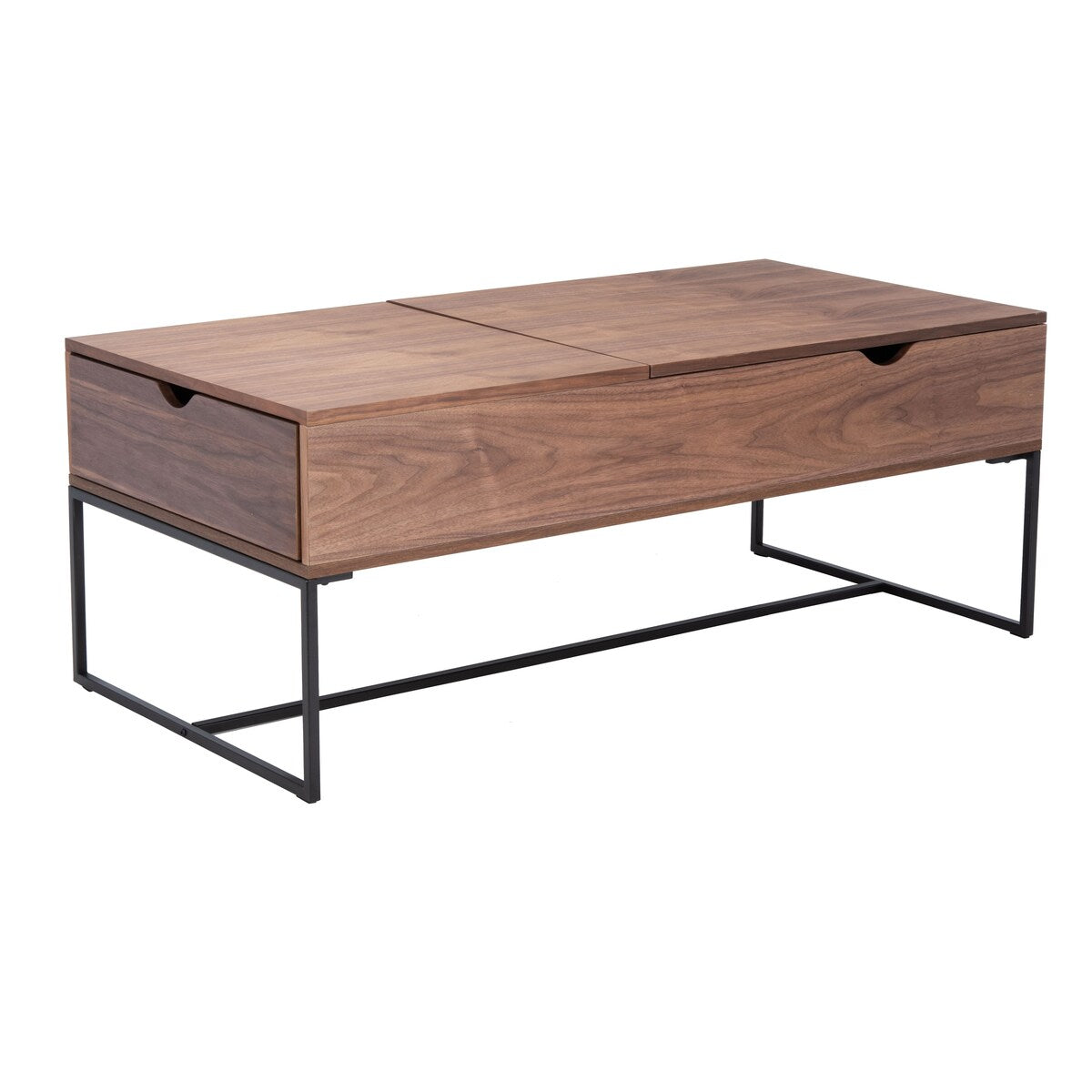 SAFAVIEH Couture Fridmey Lift Top Storage Coffee Table - 47.2" W x 23.6" L x 18.3" H - 47Wx24Dx18H