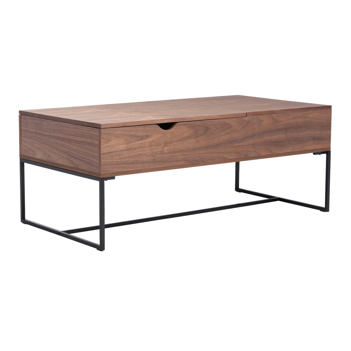 SAFAVIEH Couture Fridmey Lift Top Storage Coffee Table - 47.2" W x 23.6" L x 18.3" H - 47Wx24Dx18H