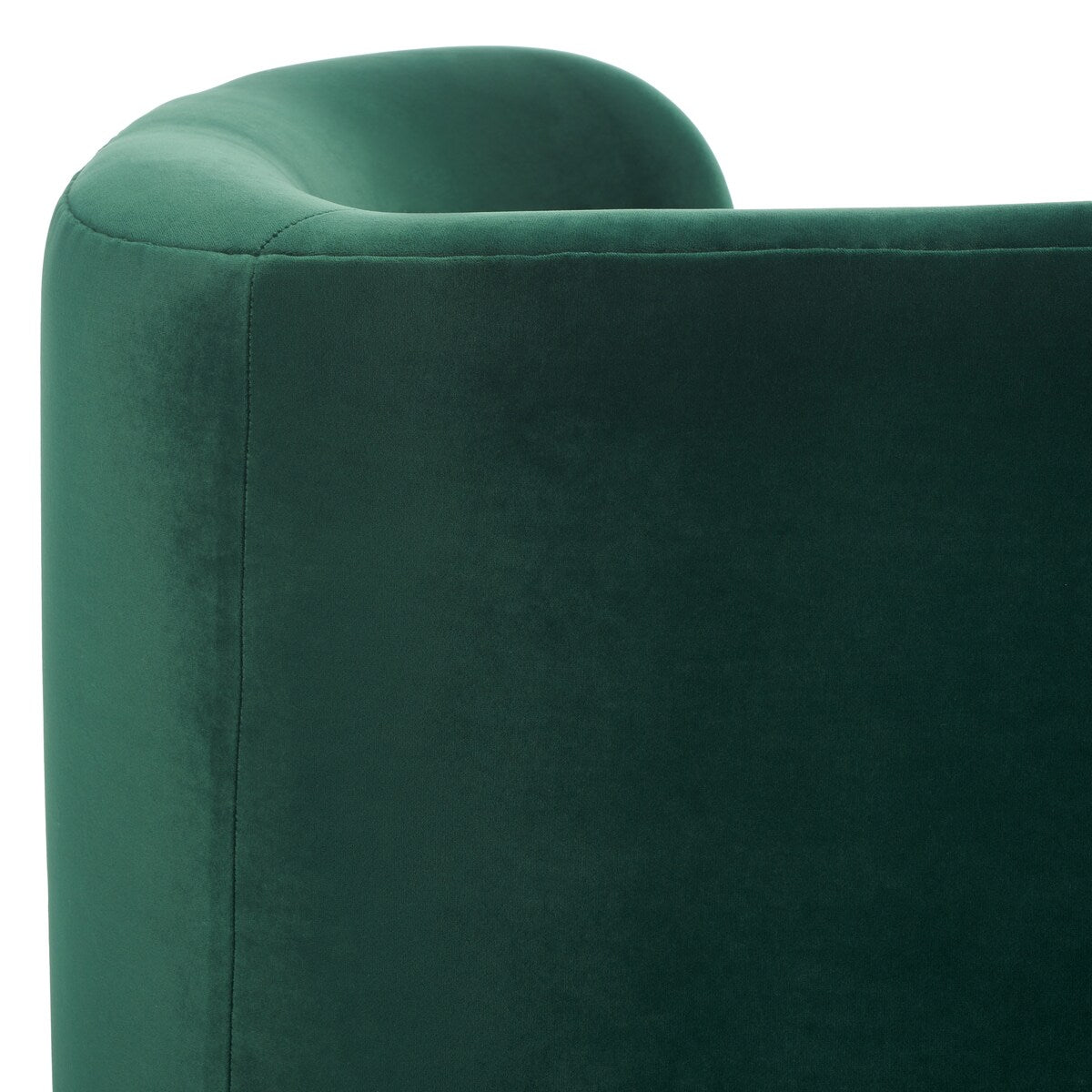 SAFAVIEH Couture Frieda Velvet Tete A Tete Chair - 82Wx32Dx30H