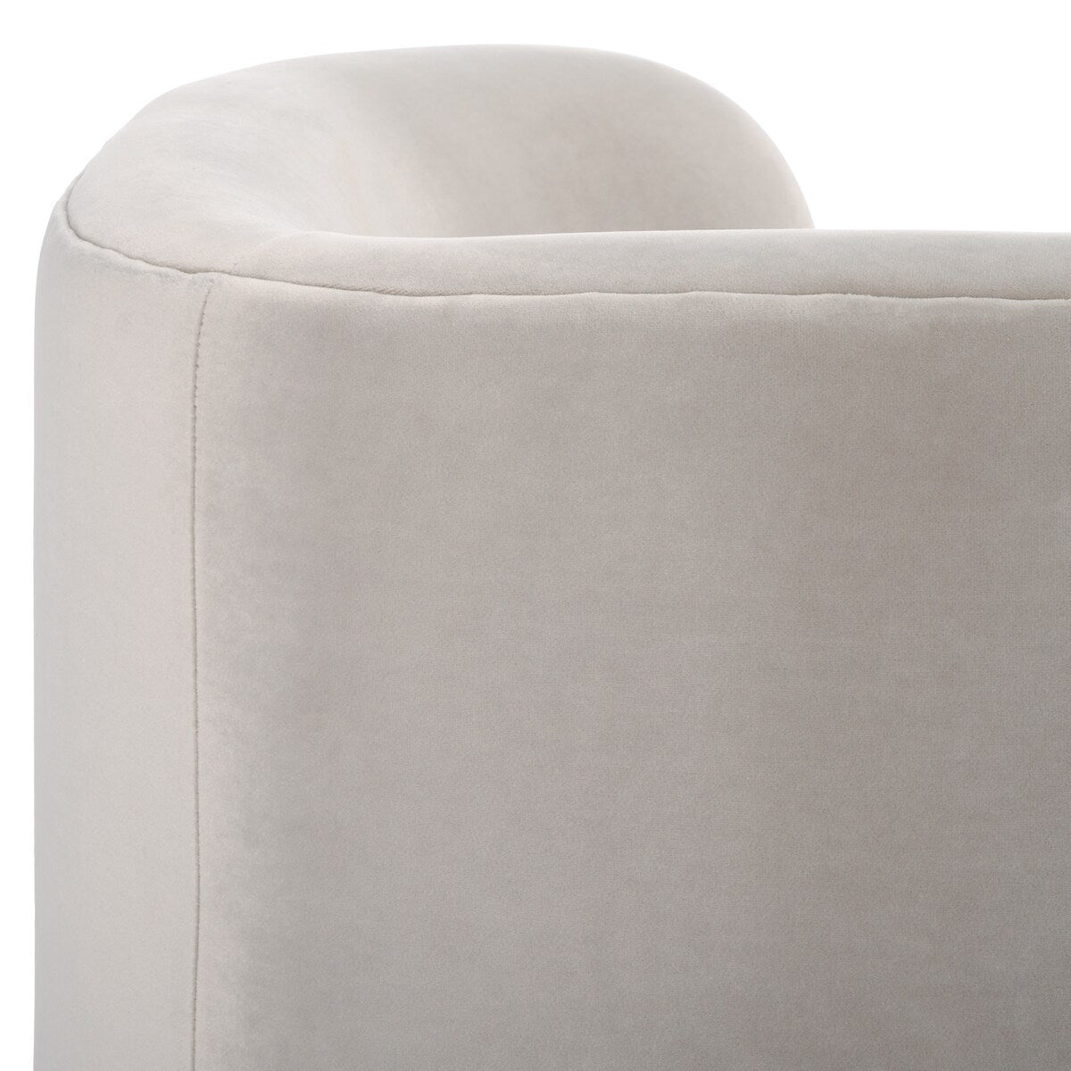 SAFAVIEH Couture Frieda Velvet Tete A Tete Chair - 82Wx32Dx30H