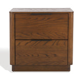 SAFAVIEH Couture Gabrietta 2 Drawer Wood Nightstand