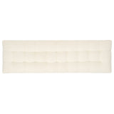 SAFAVIEH Couture Gallagher Tufted Boucle Bench - 59Wx18Dx18H