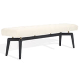 SAFAVIEH Couture Gallagher Tufted Boucle Bench - 59Wx18Dx18H