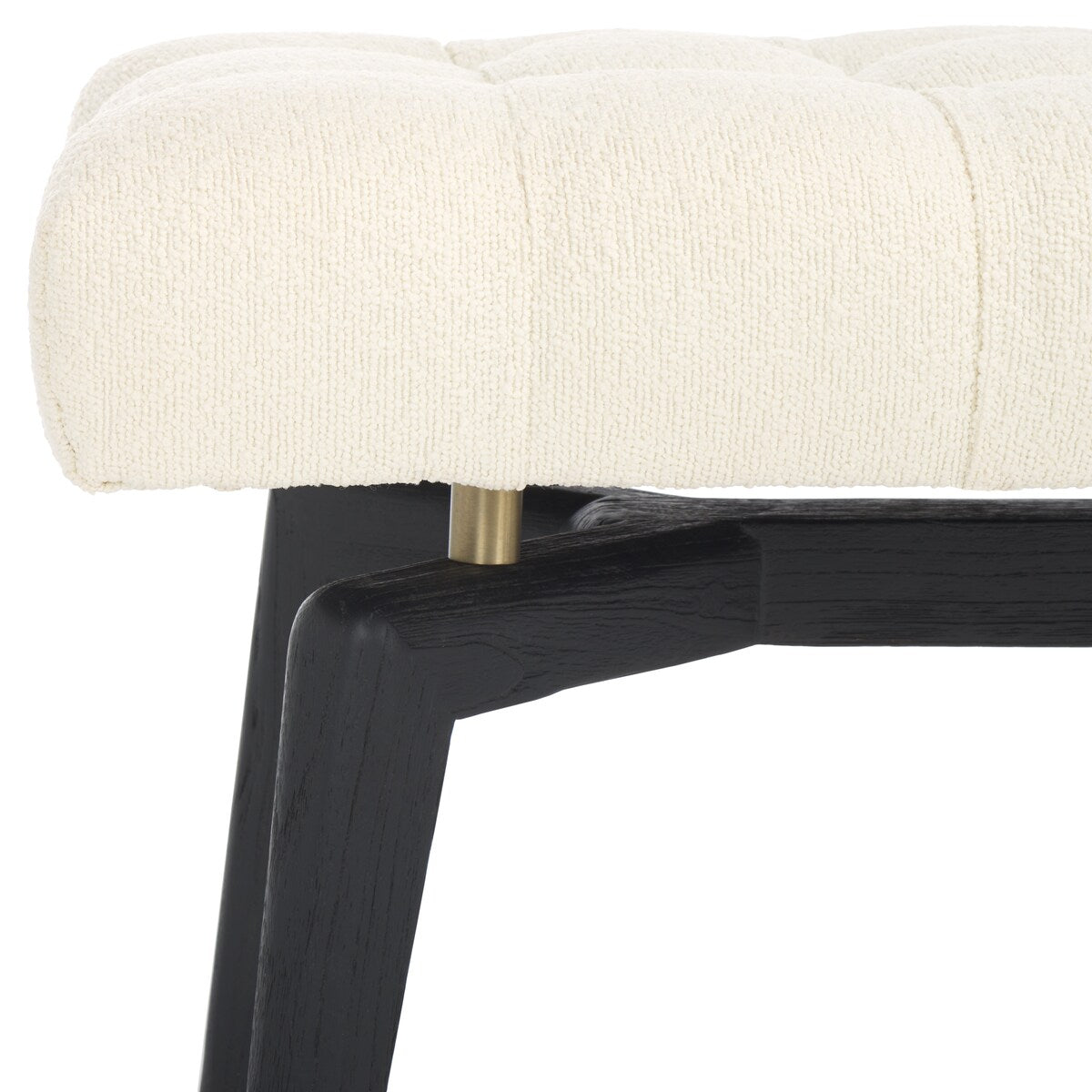 SAFAVIEH Couture Gallagher Tufted Boucle Bench - 59Wx18Dx18H