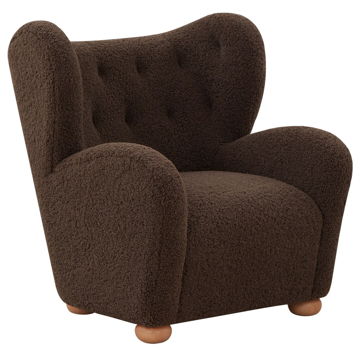 SAFAVIEH Couture Galloway Wingback Accent Chair - 31Wx31Dx34H