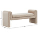 SAFAVIEH Couture Garth Velvet Bench - 64Wx20Dx27H