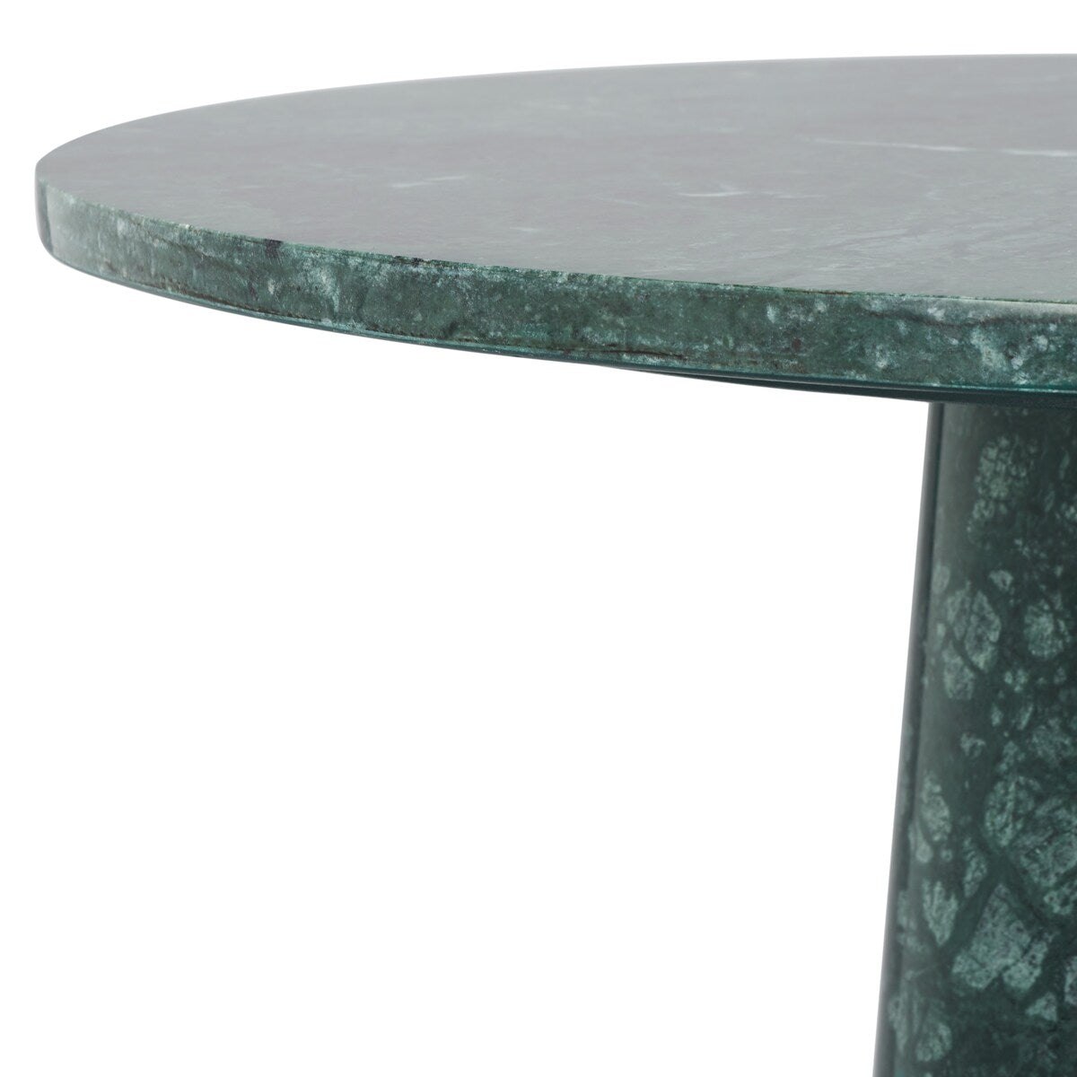 SAFAVIEH Couture Ghicu Tall Round Marble Accent Table - 22 In W x 21 In D x 24 In H - 21Wx21Dx24H