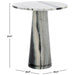 SAFAVIEH Couture Ghicu Tall Round Marble Accent Table - 22 In W x 21 In D x 24 In H - 21Wx21Dx24H