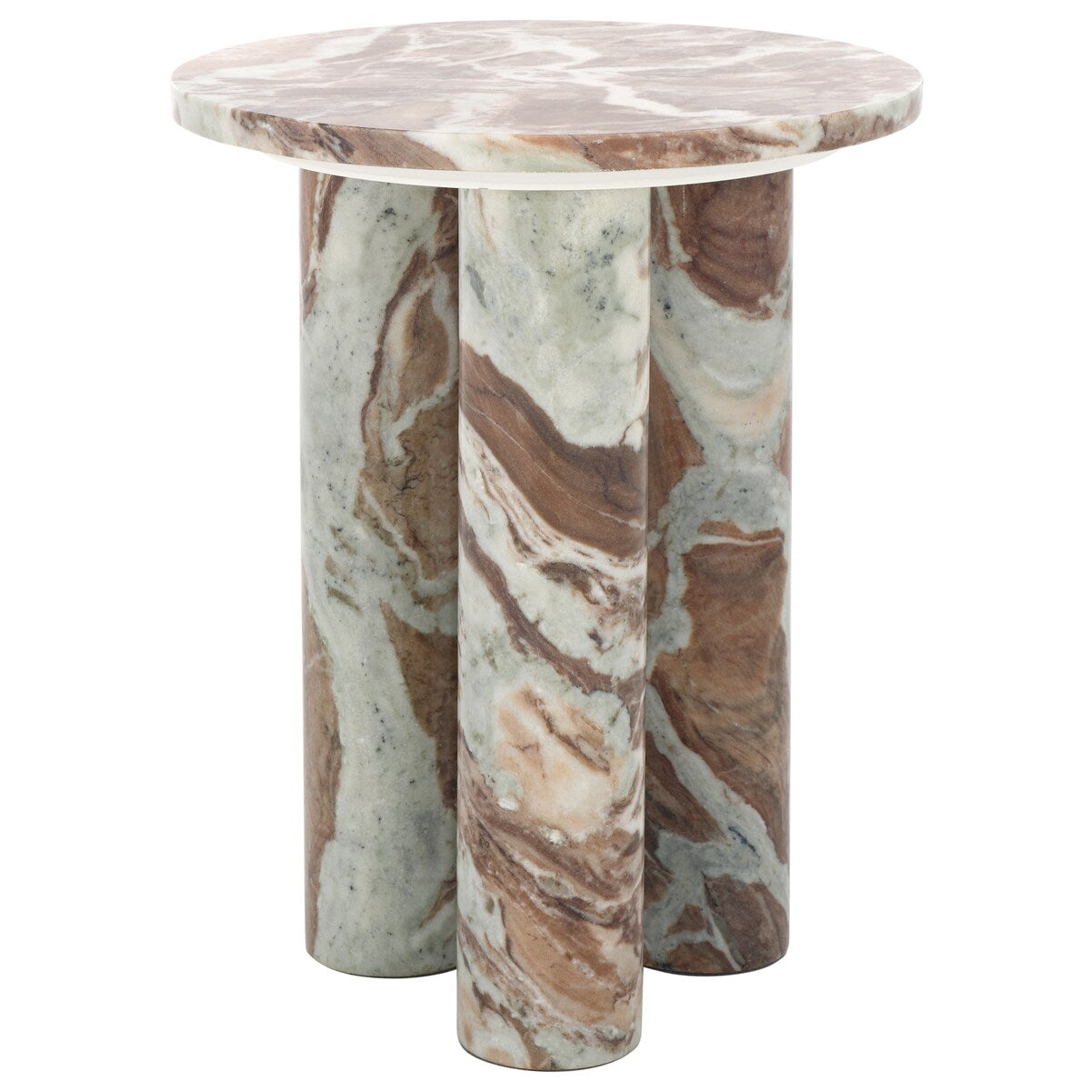 SAFAVIEH Couture Giabella Marble Accent Table - 16Wx16Dx20H