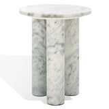 SAFAVIEH Couture Giabella Marble Accent Table - 16Wx16Dx20H