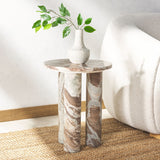 SAFAVIEH Couture Giabella Marble Accent Table - 16Wx16Dx20H