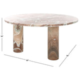 SAFAVIEH Couture Giabella Marble Coffee Table - 35Wx35Dx16H