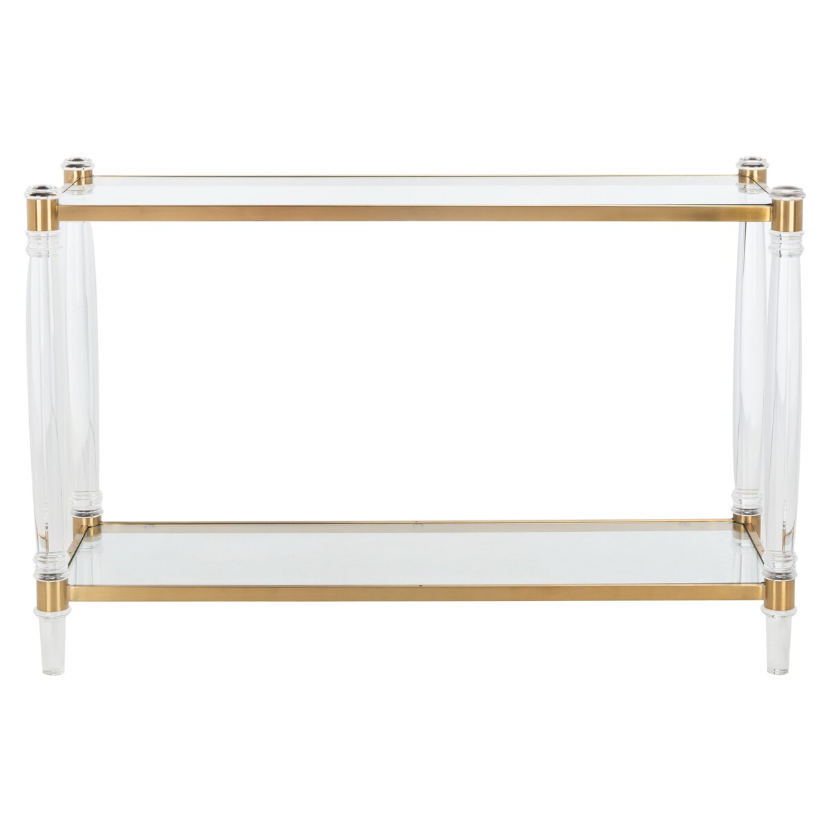 SAFAVIEH Couture Gulsina Acrylic Console Table - 48Wx17Dx31H