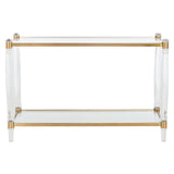 SAFAVIEH Couture Gulsina Acrylic Console Table - 48Wx17Dx31H