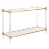 SAFAVIEH Couture Gulsina Acrylic Console Table - 48Wx17Dx31H