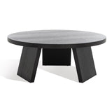 SAFAVIEH Couture Gundelinde Modern Wood Coffee Table - 36 In. W x 36 In. D x 15 In. H - 36Wx36Dx15H