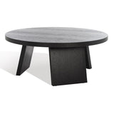 SAFAVIEH Couture Gundelinde Modern Wood Coffee Table - 36 In. W x 36 In. D x 15 In. H - 36Wx36Dx15H