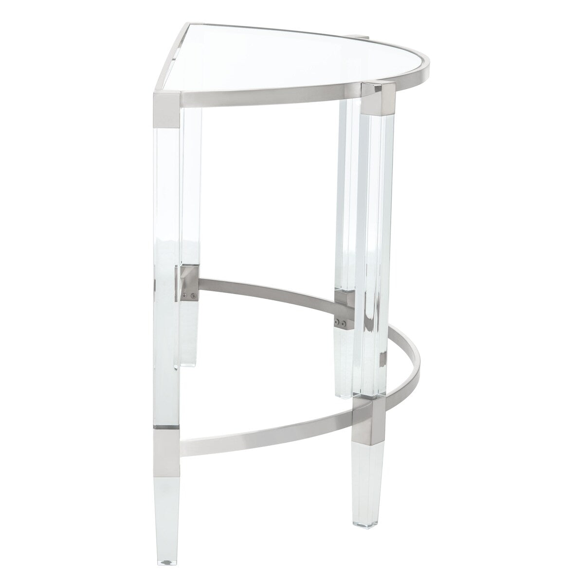 SAFAVIEH Couture Gunel Acrylic Console Table - 47.2" W x 17.7" L x 28.7" H - 47Wx18Dx29H