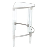 SAFAVIEH Couture Gunel Acrylic Console Table - 47.2" W x 17.7" L x 28.7" H - 47Wx18Dx29H