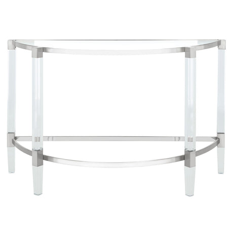 SAFAVIEH Couture Gunel Acrylic Console Table - 47.2" W x 17.7" L x 28.7" H - 47Wx18Dx29H