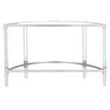 SAFAVIEH Couture Gunel Acrylic Console Table - 47.2" W x 17.7" L x 28.7" H - 47Wx18Dx29H