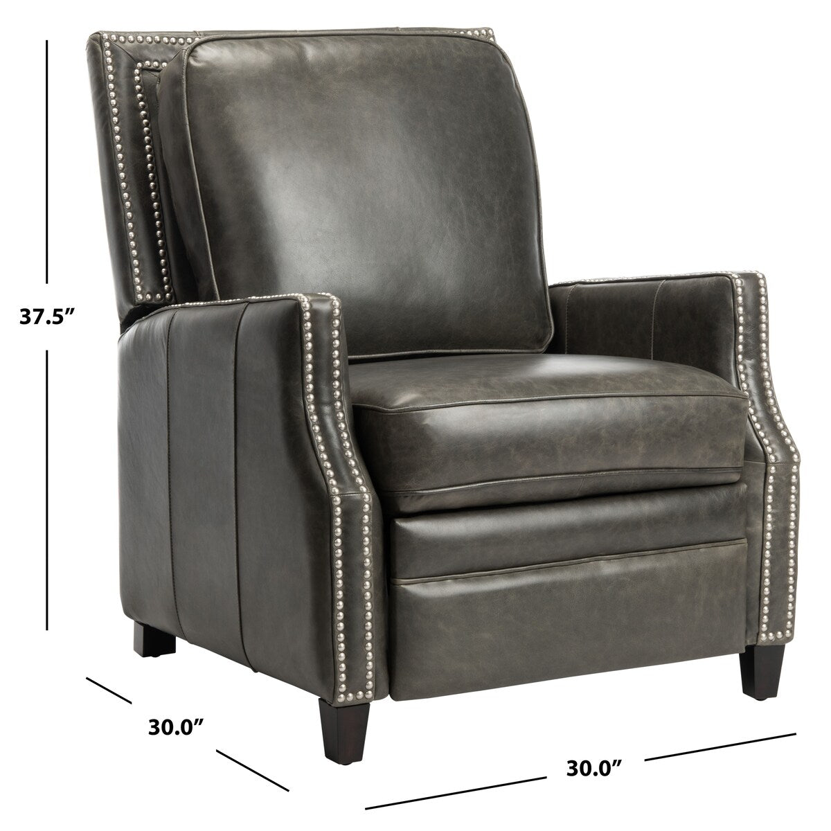 SAFAVIEH Couture Gwyn Nailhead Trim Recliner