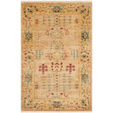 SAFAVIEH Couture Hand-knotted Peshawar Ilsabe Traditional Oriental Vegetable Dye Wool Rug with Fringe