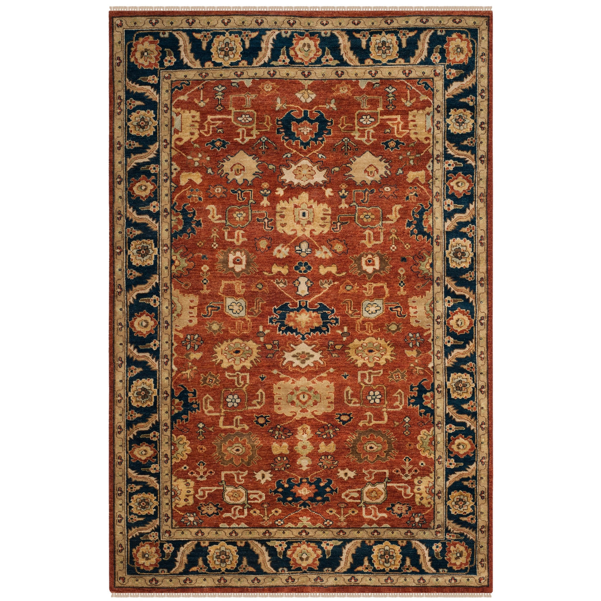 SAFAVIEH Couture Handmade Heriz Bertraut Traditional Oriental Wool Rug