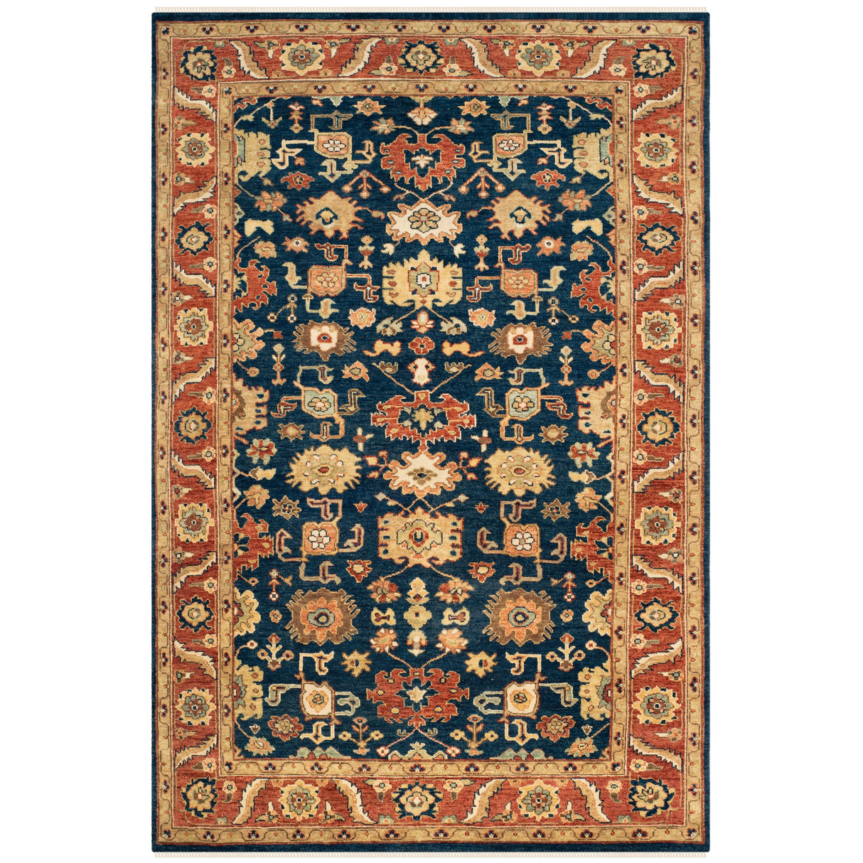 SAFAVIEH Couture Handmade Heriz Bertraut Traditional Oriental Wool Rug