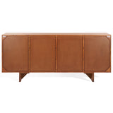 SAFAVIEH Couture Hewitt 4 Door Wood Sideboard - 68Wx18Dx30H