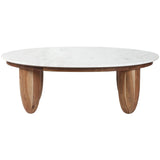 SAFAVIEH Couture Hobbes Marble Top Coffee Table - 43Wx26Dx15H