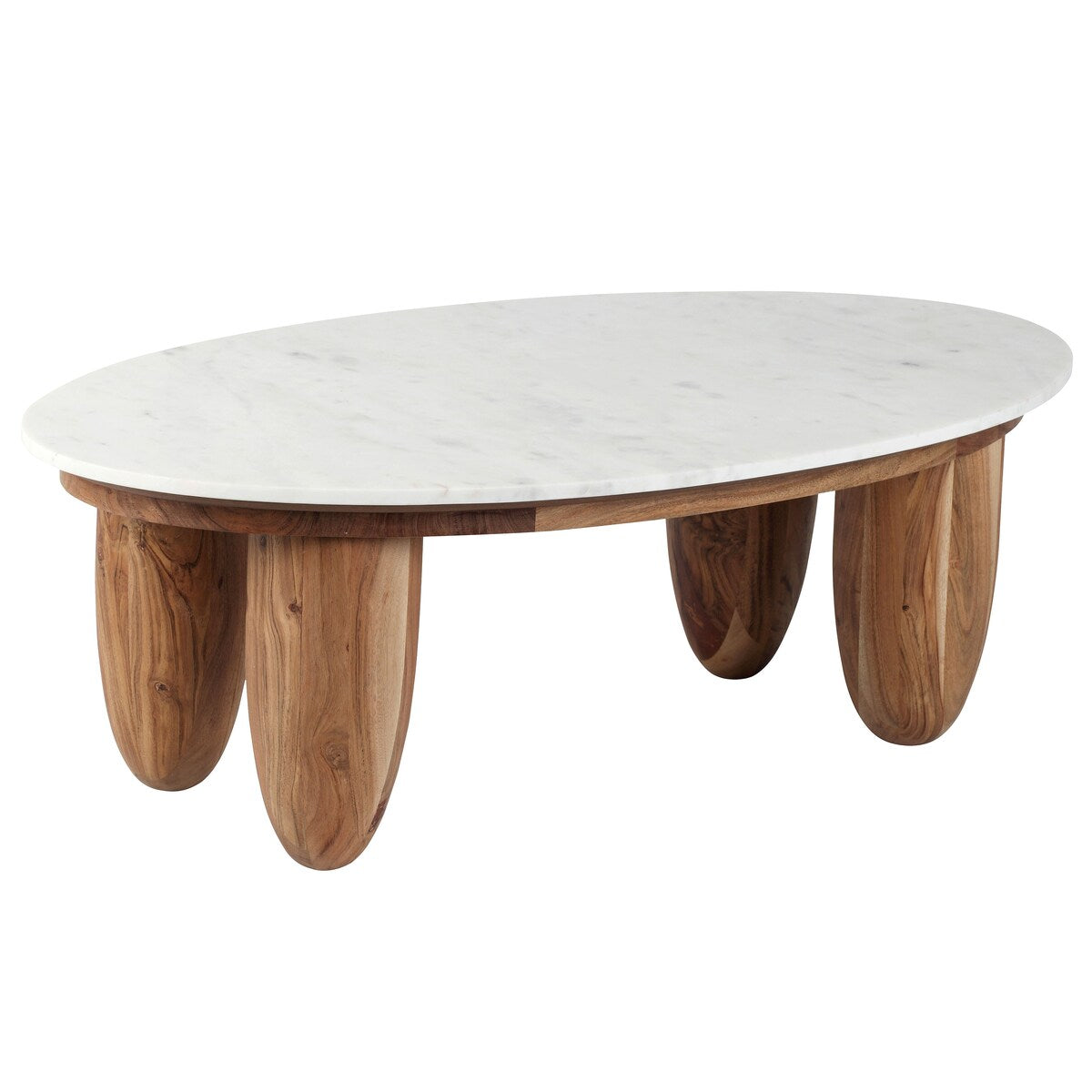 SAFAVIEH Couture Hobbes Marble Top Coffee Table - 43Wx26Dx15H