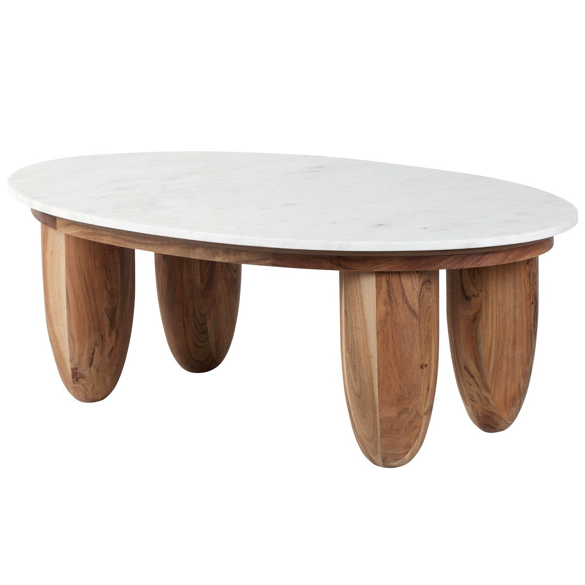 SAFAVIEH Couture Hobbes Marble Top Coffee Table - 43Wx26Dx15H