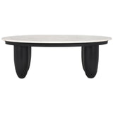 SAFAVIEH Couture Hobbes Marble Top Coffee Table - 43Wx26Dx15H