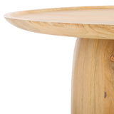 SAFAVIEH Couture Hope Round Wood Coffee Table. - 35Wx35Dx16H