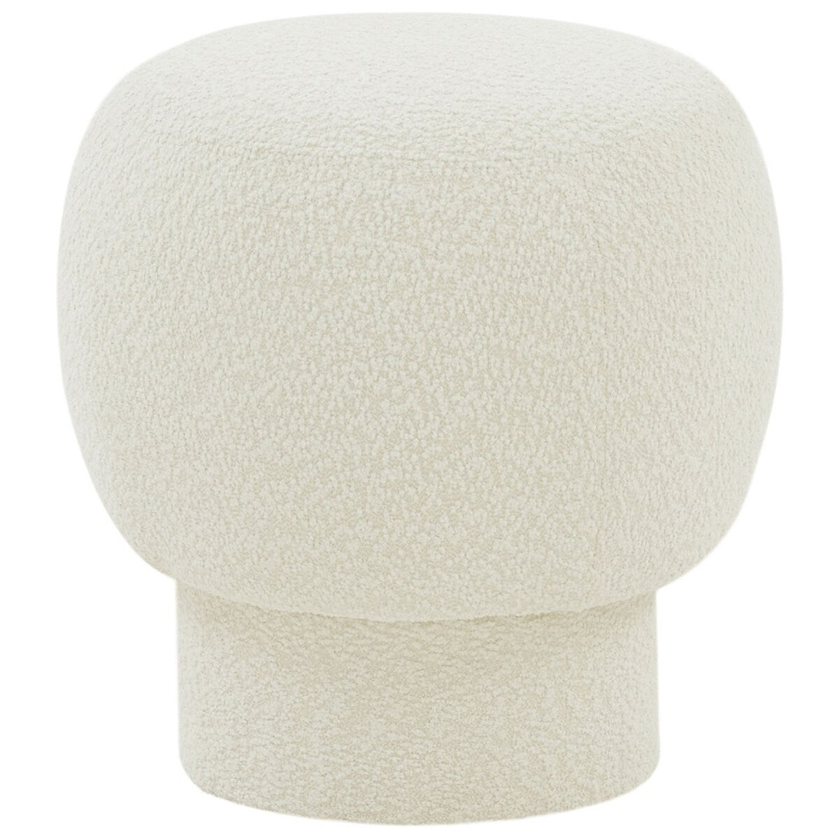 SAFAVIEH Couture Horacia Ivory Round Ottoman