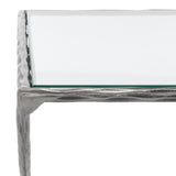 SAFAVIEH Couture Italia Rectangle Metal Coffee Table - 48 In. W x 28 In. D x 15 In. H - 48Wx28Dx15H