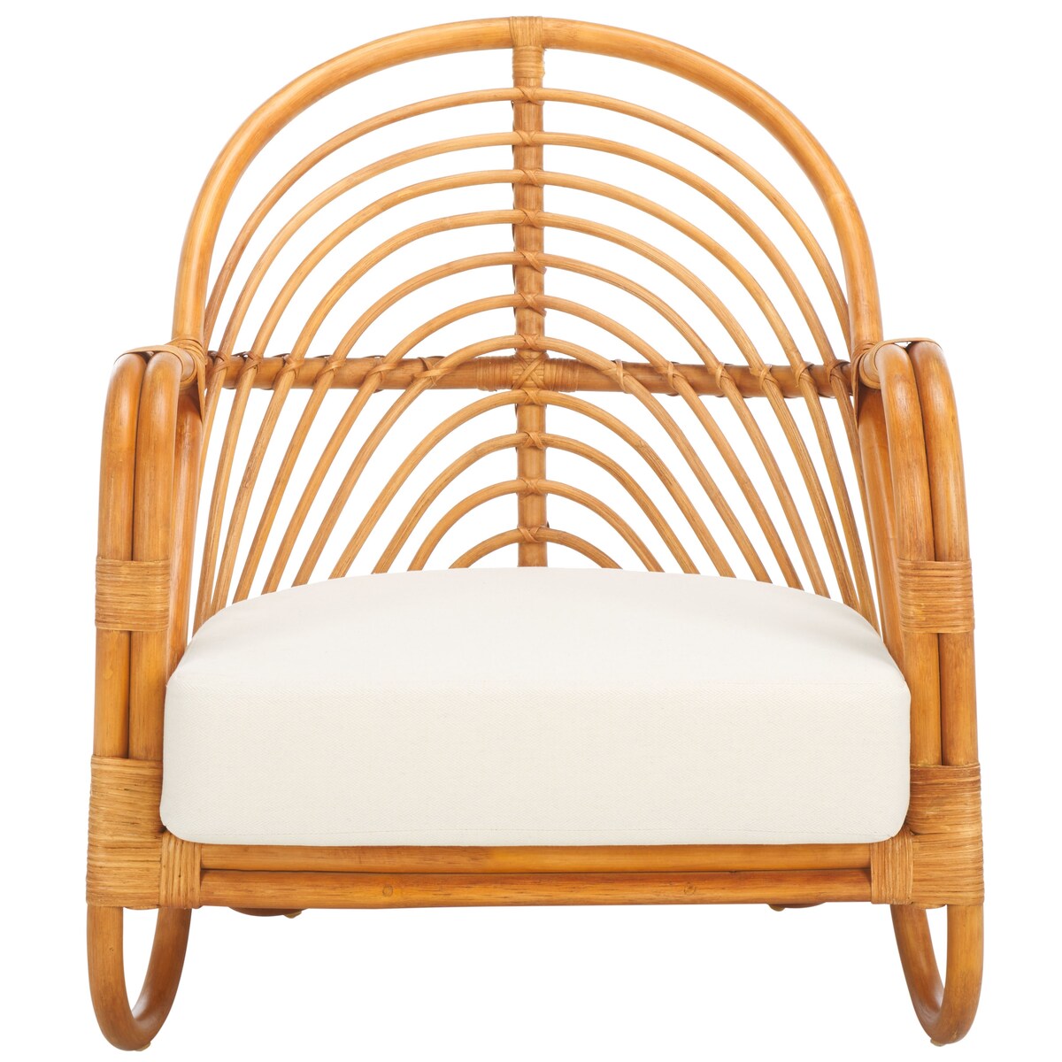 SAFAVIEH Couture Ivybelle Rattan Accent Chair - 28Wx26Dx30H