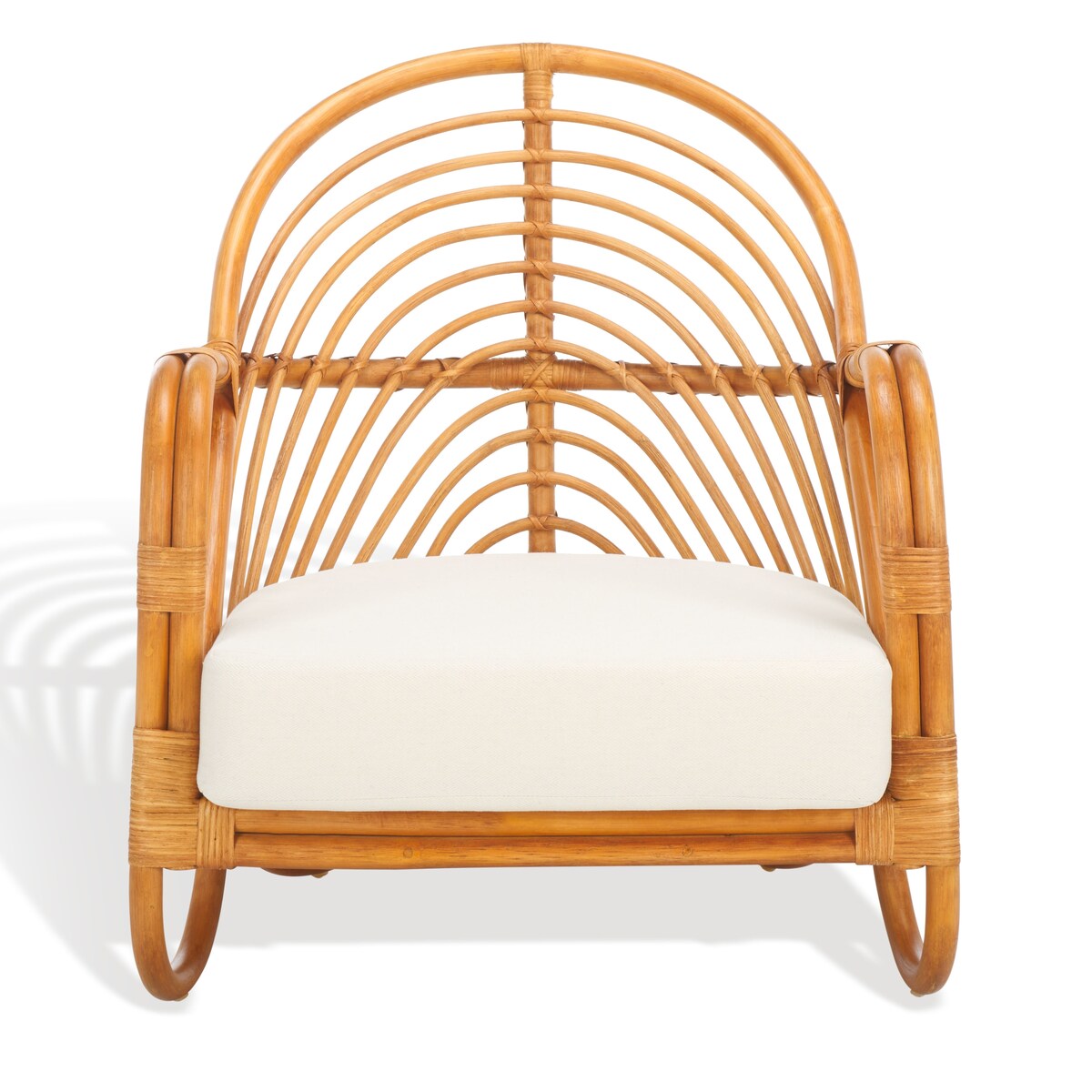 SAFAVIEH Couture Ivybelle Rattan Accent Chair - 28Wx26Dx30H